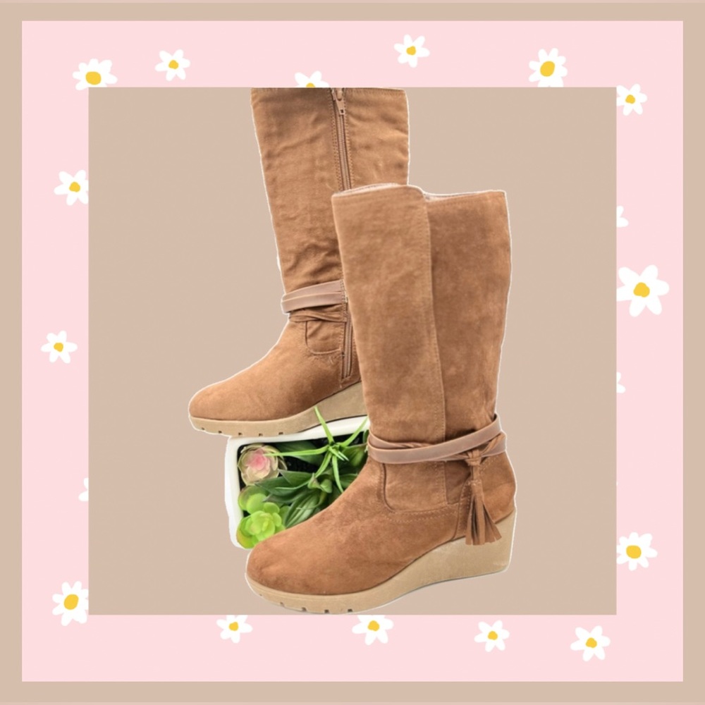 🌺1.4.3. Girl’s Evania Boots (Cognac)🌸🌺